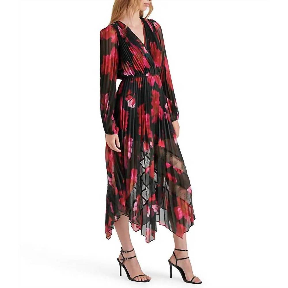 NEW STEVE MADDEN ari dress in pink multi - Picture 3 of 4